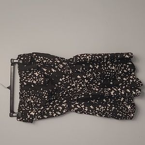 Black and White butterfly romper for women